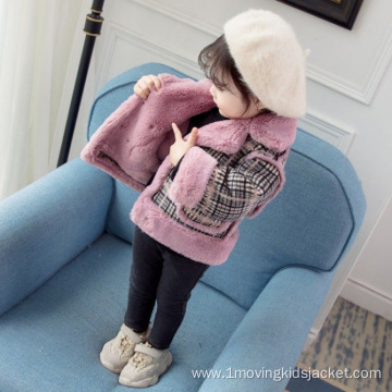 Girls' Winter Coat With New Fur